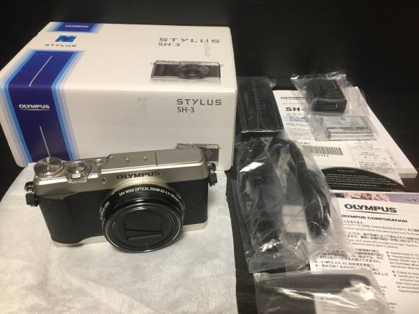 【中古美品】STYLUS　SH-3【付属品有】