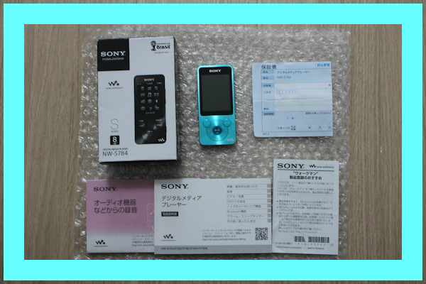 SONY Walkman NW-S784 ブルー 8GB 中古 ウォークマン ソニー