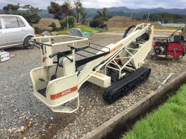 共立 高所作業車 KCG350SH 横スイング付 果樹リフト ヤンマー4馬力