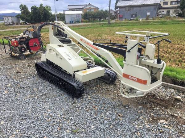 共立 高所作業車 KCG350SH 横スイング付 果樹リフト ヤンマー4馬力