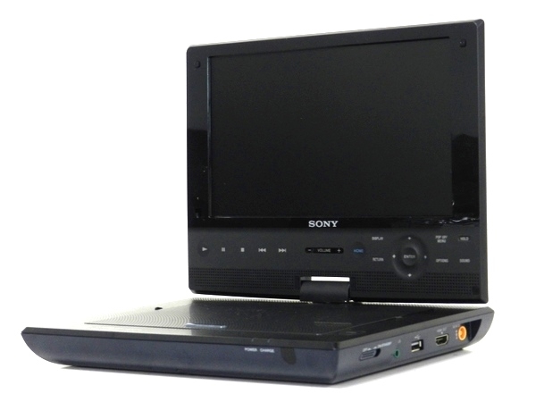 ASPILITY 9インチ液晶 ポータブル ブルーレイ プレーヤー BDP-901B 未