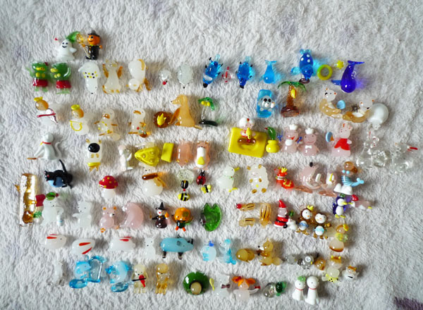 □ミニチュア ガラス細工 動物系 60点以上