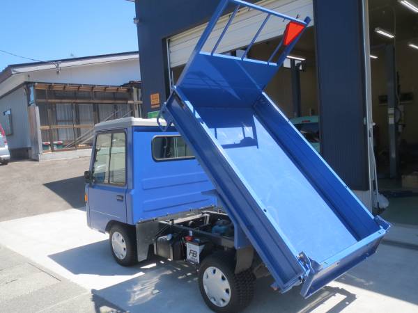長崎発　筑水キャニコム　ライガーダンプ　運搬車　ダンプ　4WD 油圧ダンプ　中古は品　　J111 中古運搬機筑水キャニコム J111ガソリン チクスイ 油圧ダンプ