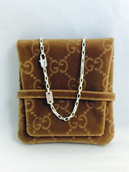 【美品！】GUCCI レディース チェーン ネックレス シルバー925 リング、ピアス、ブレスレット