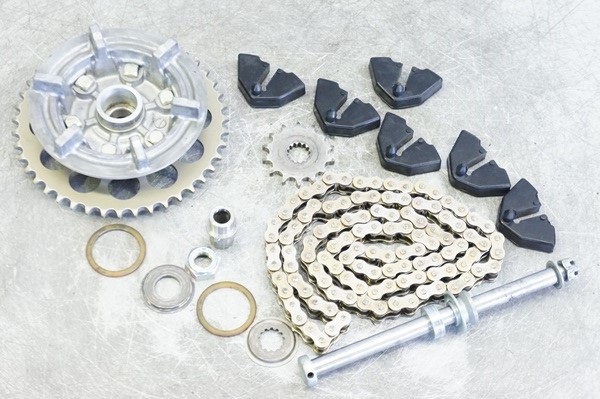 GSX750E☆社外 SUNSTAR リアスプロケット 530チェーン フロントスプロケット SET 検【スズキ GR72A ベコ GS650G GS1000】☆aW65B