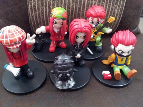 希少】hideフィギュアコレクション全5種 hide Qposket figure 5点