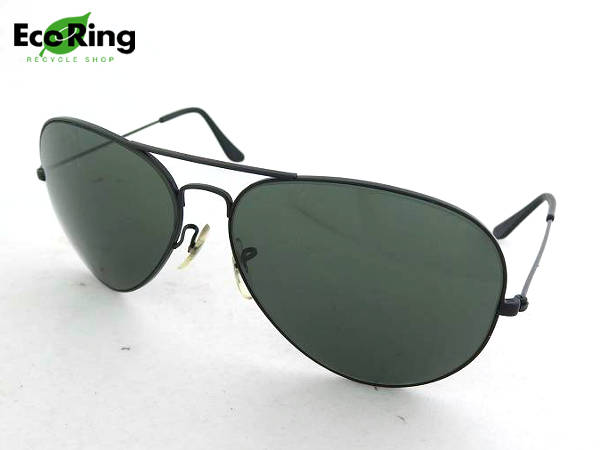 1円 レイバン サングラス ブラック ケース付き ファッション小物 EL543