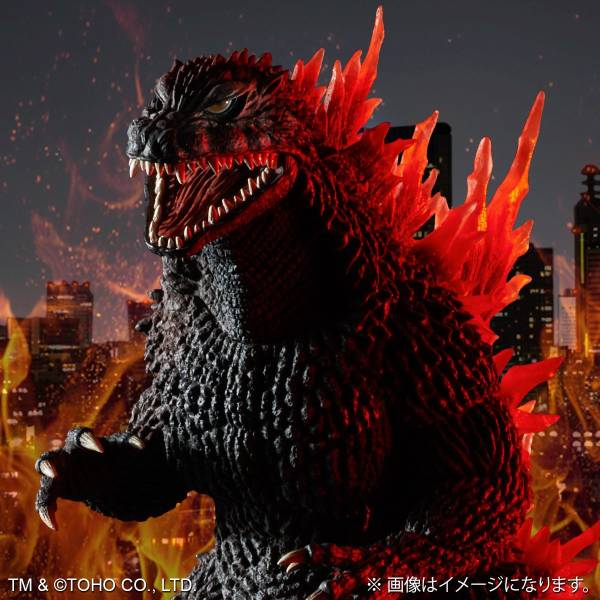 新品 輸送箱未開封 東宝30cmシリーズ ゴジラ(1999) ポスターイメージ