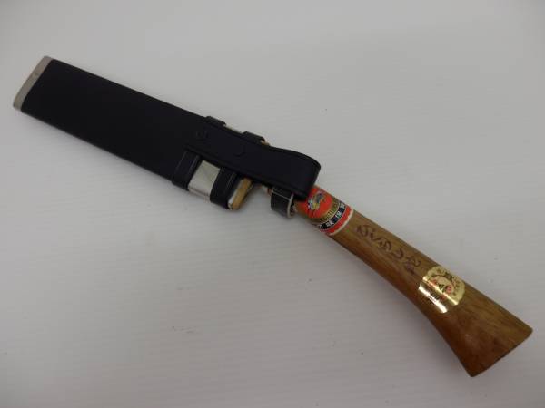 手打　片刃サヤ付鉈　ナタ　なた210ミリ　ひぐらし未使用品