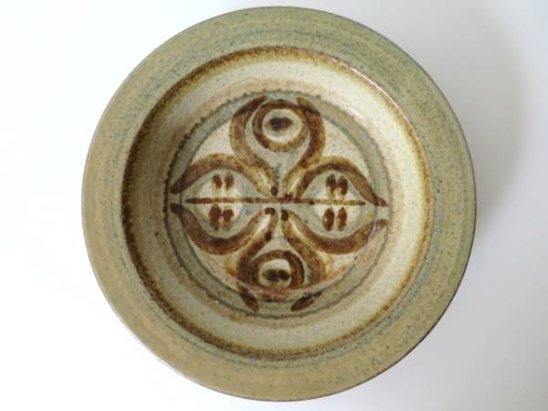 北欧デンマーク☆Soholmスーホルムラウンドトレイ大No.3186