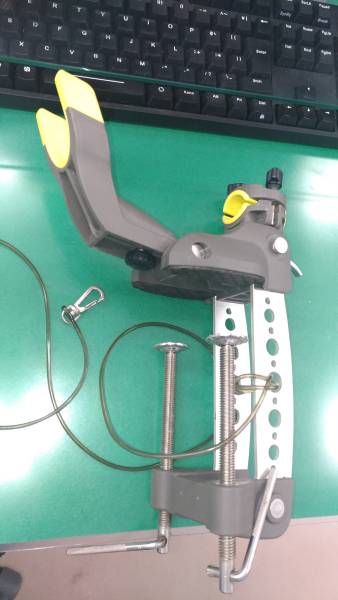 ボート用ロッドホルダー　縦クランプ　クイックリリース_1