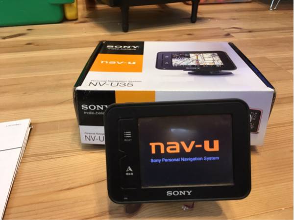 箱・説明書付き】SONY・ソニー nav-u