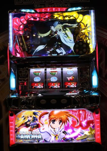 魔法少女リリカルなのは スロット 実機 コイン不要機 パチスロ