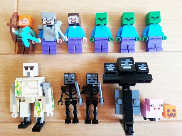 LEGO・MINECRAFT☆レゴ・マインクラフト【3セットまとめて