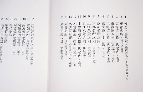 広重　全版画集　第6巻 大型本 広重 全集浮世絵版画集6 集英社版 東海道五十三次画集