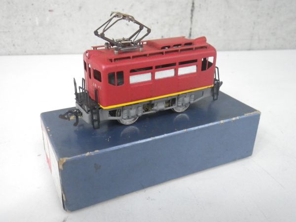 ◇KATSUMI カツミ HOゲージ EB45完成 赤 電気機関車 鉄道模型◇Z4205