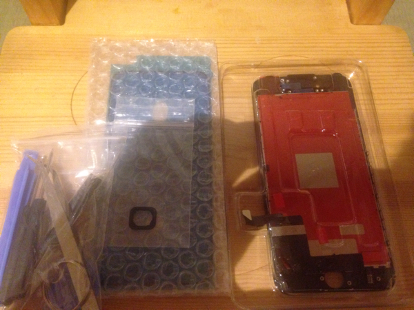 ★高品質 IPhone7　アイフォン修理　交換用　液晶　 パネル　 画面　割れ　ブラック黒 10000円で購入品★