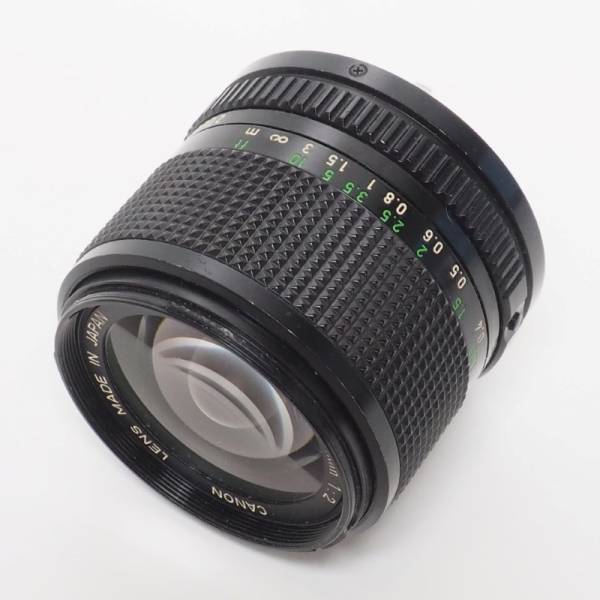 キヤノン CANON NEW FD 24mm F2 Review: Canon new FD 24mm 1:2.8 on