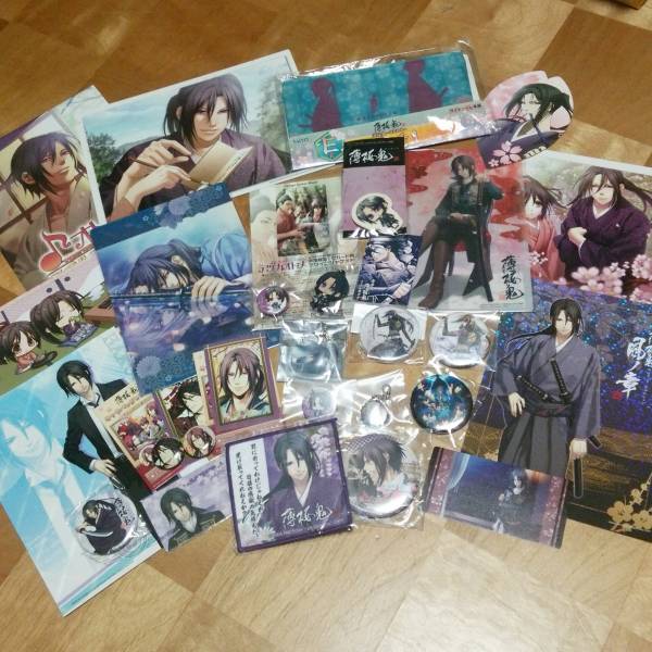 薄桜鬼 土方歳三 キャラバッジコレクション コースター 合戦 スチル 他多数セット_1