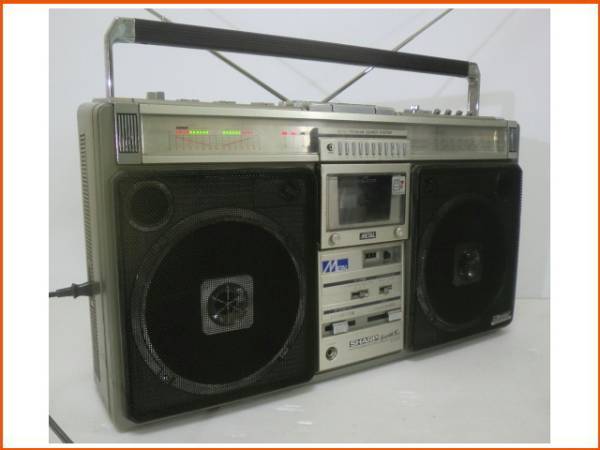 超稀少品✨SHARP GF-508ST ラジカセ THE SEARCHER-XL ◇SHARP◇ラジカセ◇The Searcher-XL◇GF-508ST◇昭和レトロ◇難あり