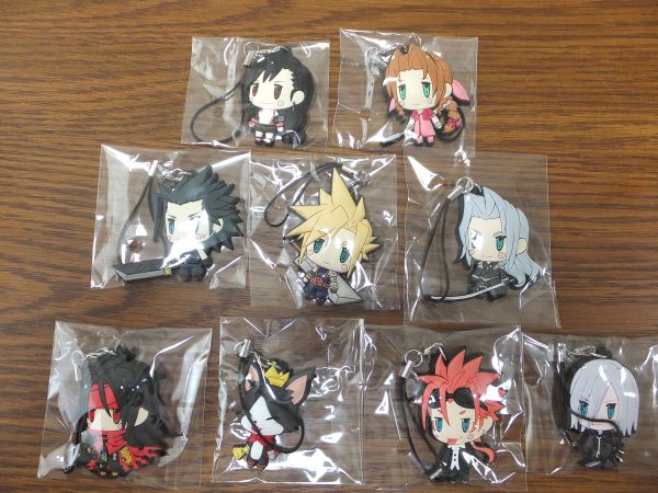 キャラクターグッズ ザックス・フェア ラバーストラップ FF7 ラバー