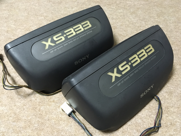 ソニー XS-333 (旧車、当時物)スピーカー 【公式通販】