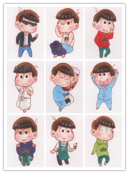 手描きイラスト おそ松さん 色松 数字松 6つ子 40枚 アルバム付き 手描きイラスト 売買されたオークション情報 Yahooの商品情報をアーカイブ公開 オークファン Aucfan Com