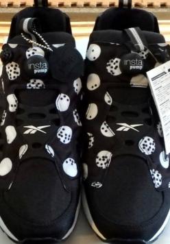 送料無料！新品 リーボック インスタポンプ フューリー ロード SG 28.5cm 黒白