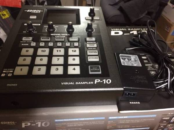 P-10 EDIROL Roland Sampler Visual - ビジュアルサンプラー p-10」の
