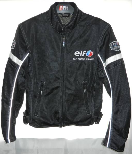 エルフ メッシュジャケット M 黒 elf