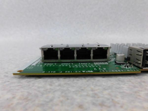 z オ 019) NTT 13年製 NXSM-4BRU-(2) 4IP局線ユニット Ver3.01 初期化