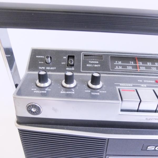 ♪SONY ソニー ラジカセ CF-2580 ステレオカセットコーダー 動作確認済