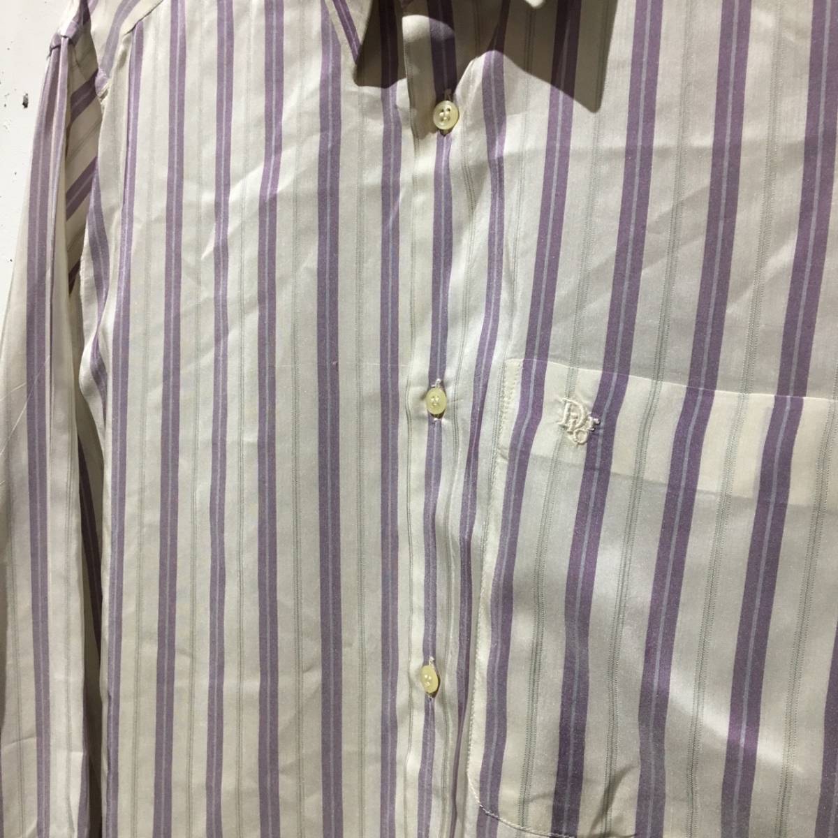 極美品 90s Christian Dior シルク100％ クリスチャンディオール