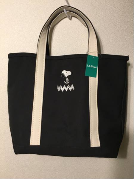 公式販売中 L.L.Bean snoopy museum 限定 トートバッグ ミディアム