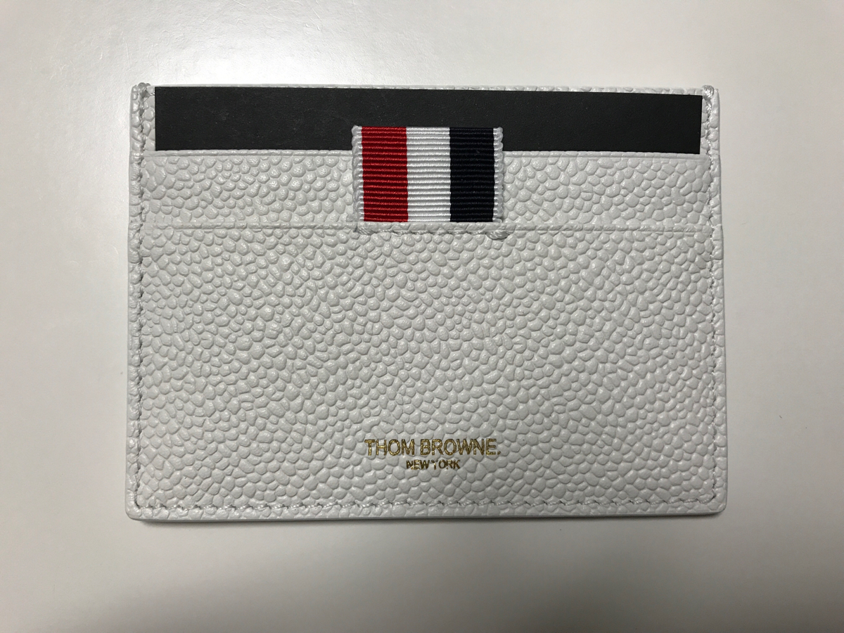 トムブラウン テニスコレクション カードケース/定期入れスーツ 