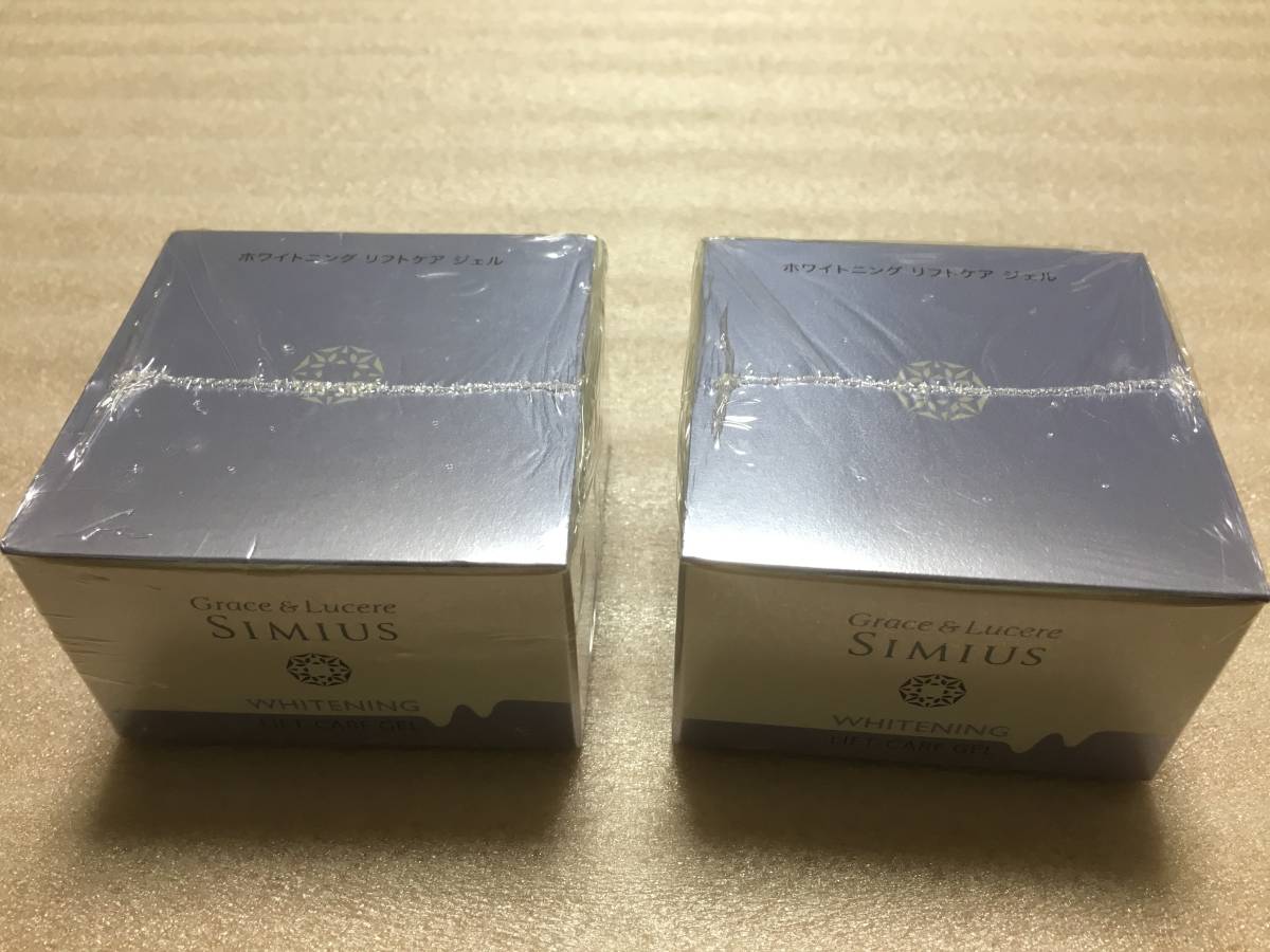 SIMIUS ホワイトニングリフトケアジェル 60g シミウス 4点セット