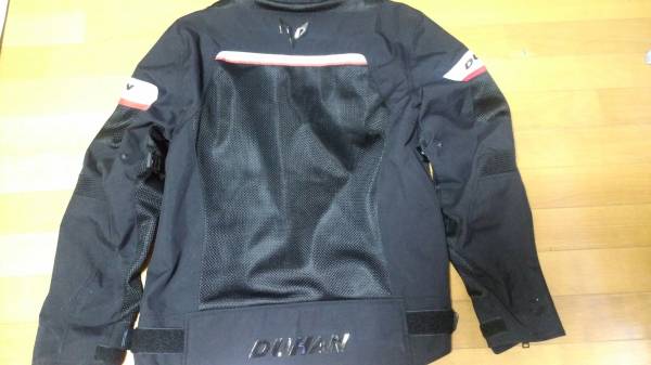 ライダージャケット　XL　DUHAN　防風インナー　背・肩・肘パッド取り外し可　3シーズン対応