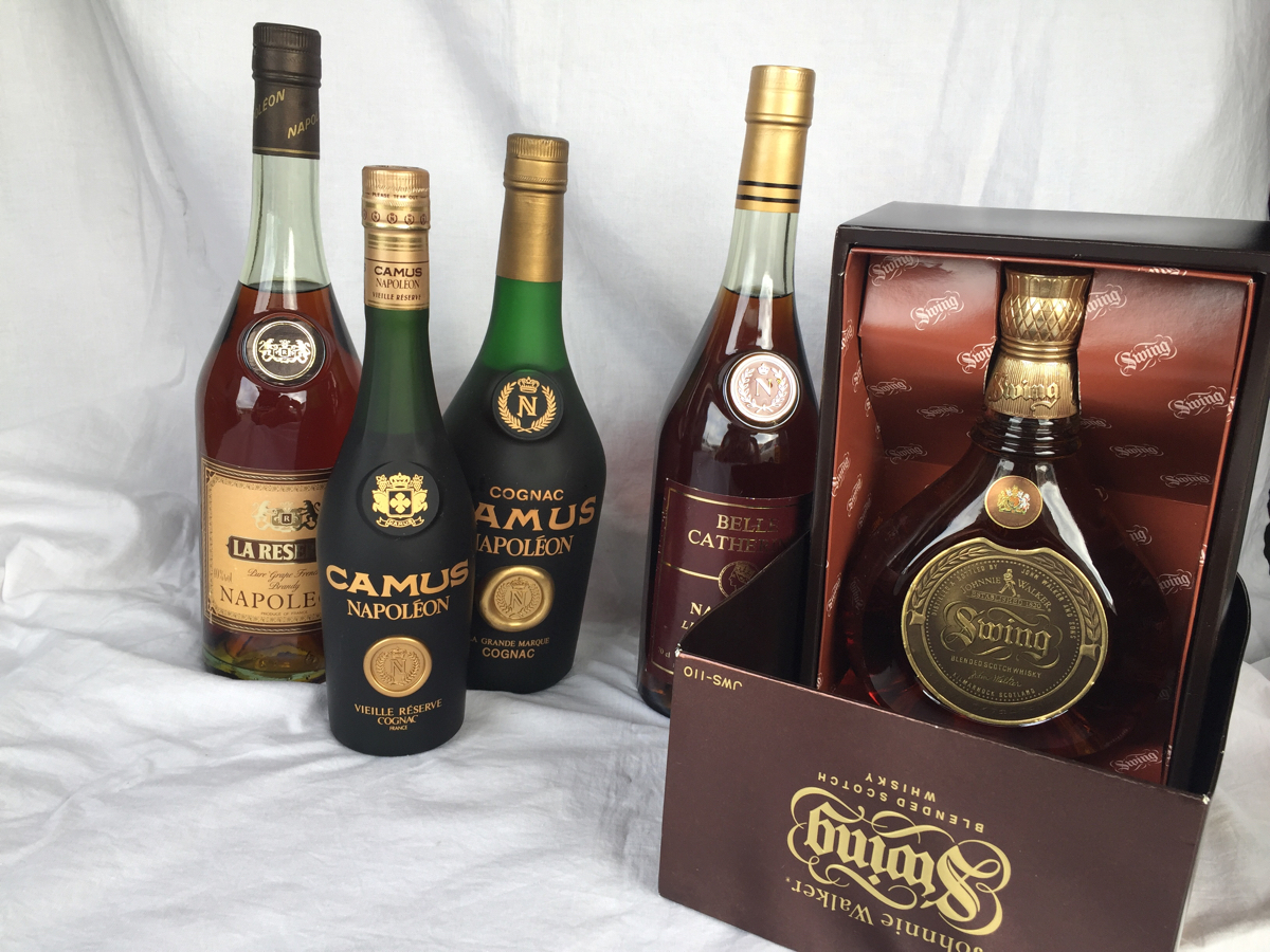 カミュ ナポレオン CAMUS ブランデー 5本セット 古酒・未開栓・箱付き 