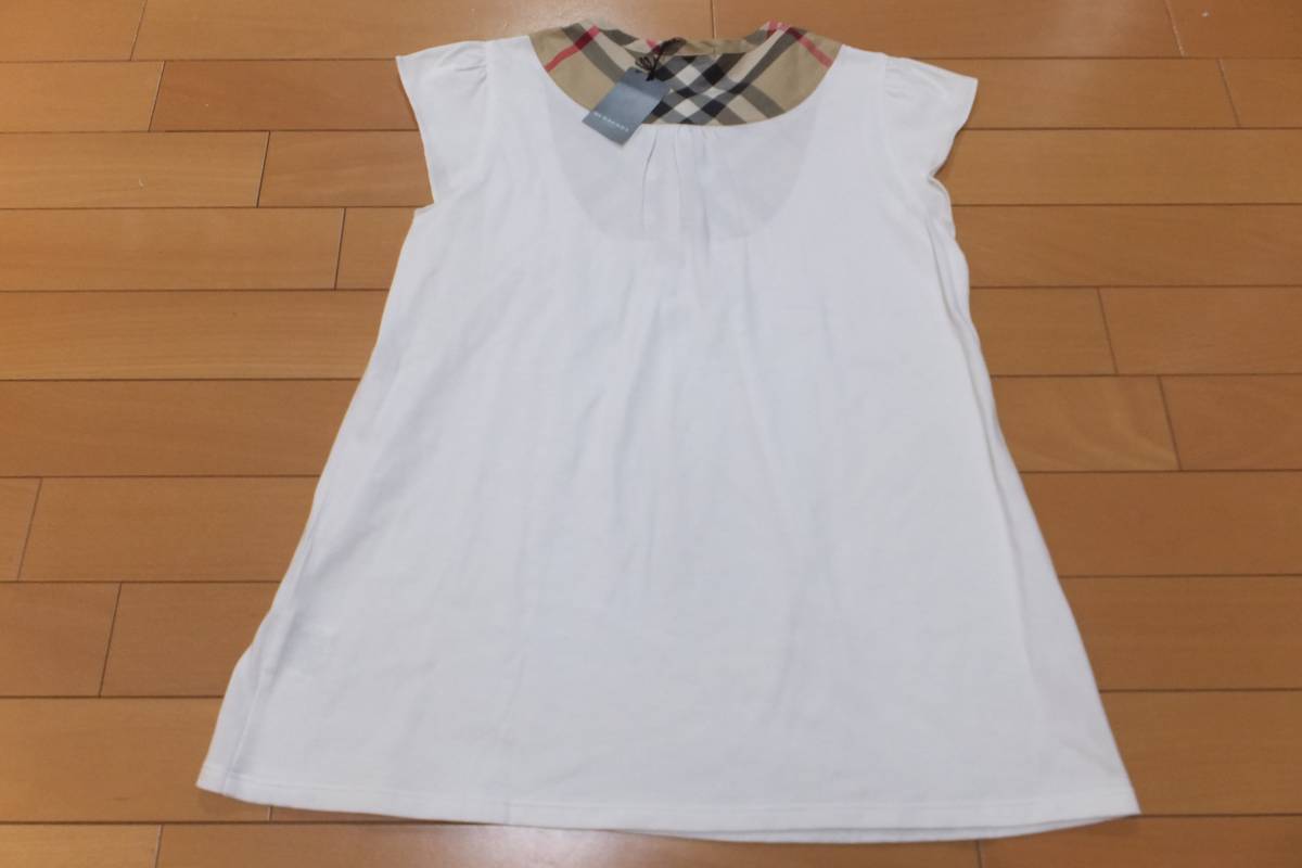 新品★BURBERRY／バーバリー★チュニック風の半袖Tシャツ 160A／三陽商会
