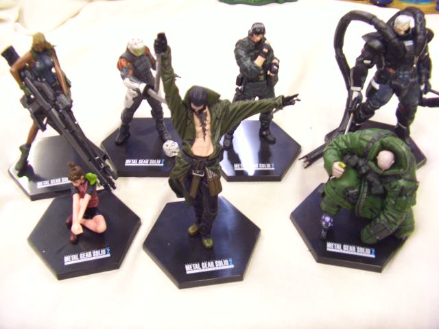 コナミフィギュアコレクションメタルギアソリッド2Vol.2フィギュアフルセット　お好きな方に