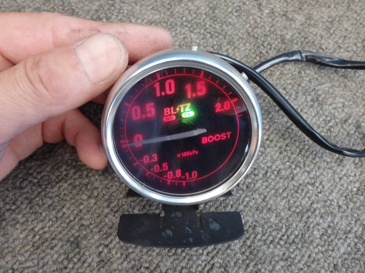 ブリッツ BLITZ ブースト計 RACING METER ブースト レーシングメーター 