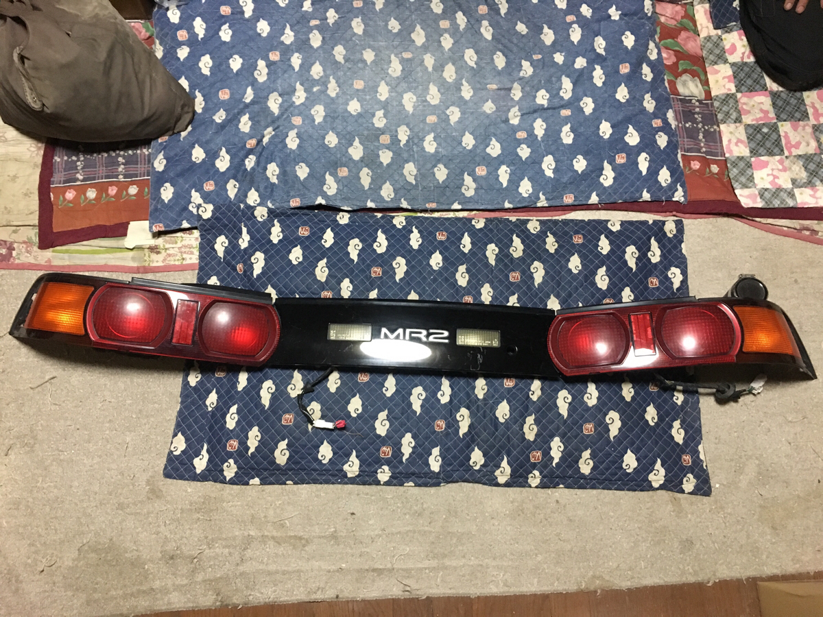 MR2 SW20 後期 左右テールランプ ガーニッシュセット