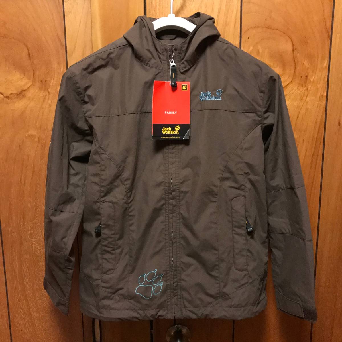 ★最終セール★廃盤★即決★新品★ Jack Wolfskin SILK ROAD ジャケット キッズ 大人 ★国内正規品★ モカ ブラウン 152 レディース メンズ