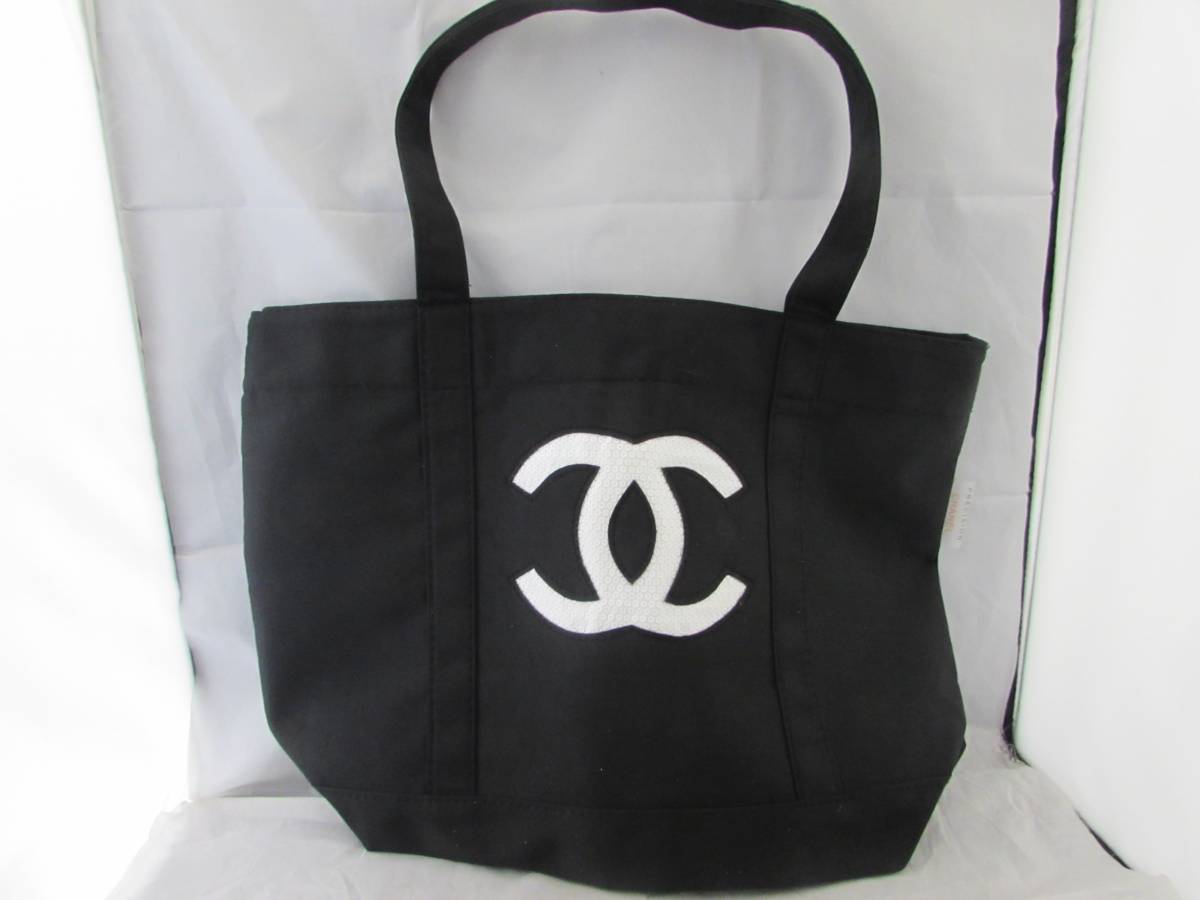 CHANEL PRECISION トートバッグ ノベルティ　中古　美品　送料無料 1円～CHANEL】シャネル PRECISION ノベルティ トートバッグ CHANEL