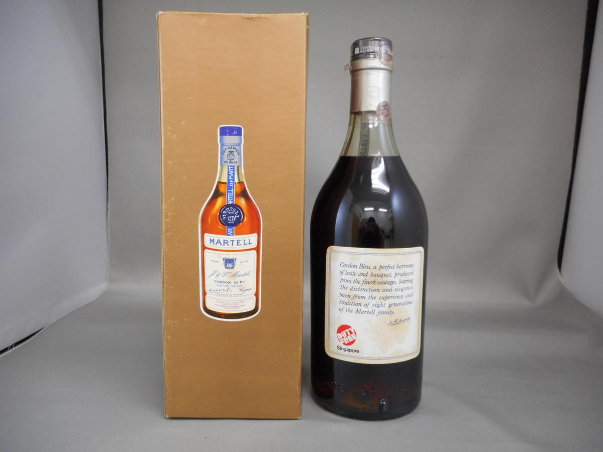 古酒・未開栓】MARTELL J＆F マーテル コニャック 旧ラベル フランス産