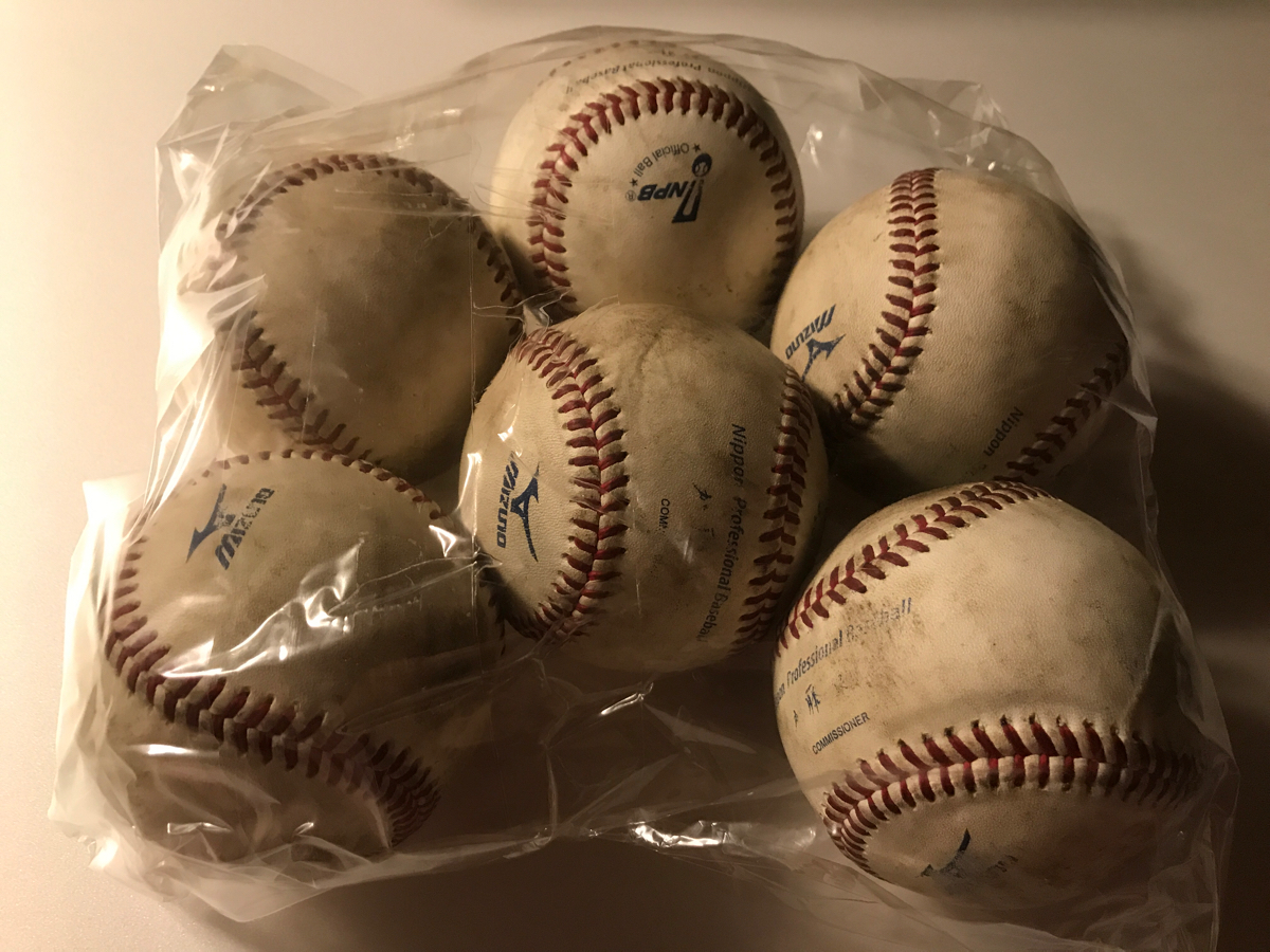 NPB⚾️MLB⚾️公式試合球☆未使用球☆シリアルナンバー入り NPB⚾️MLB⚾️公式試合球☆未使用球☆シリアルナンバー入り SMBC