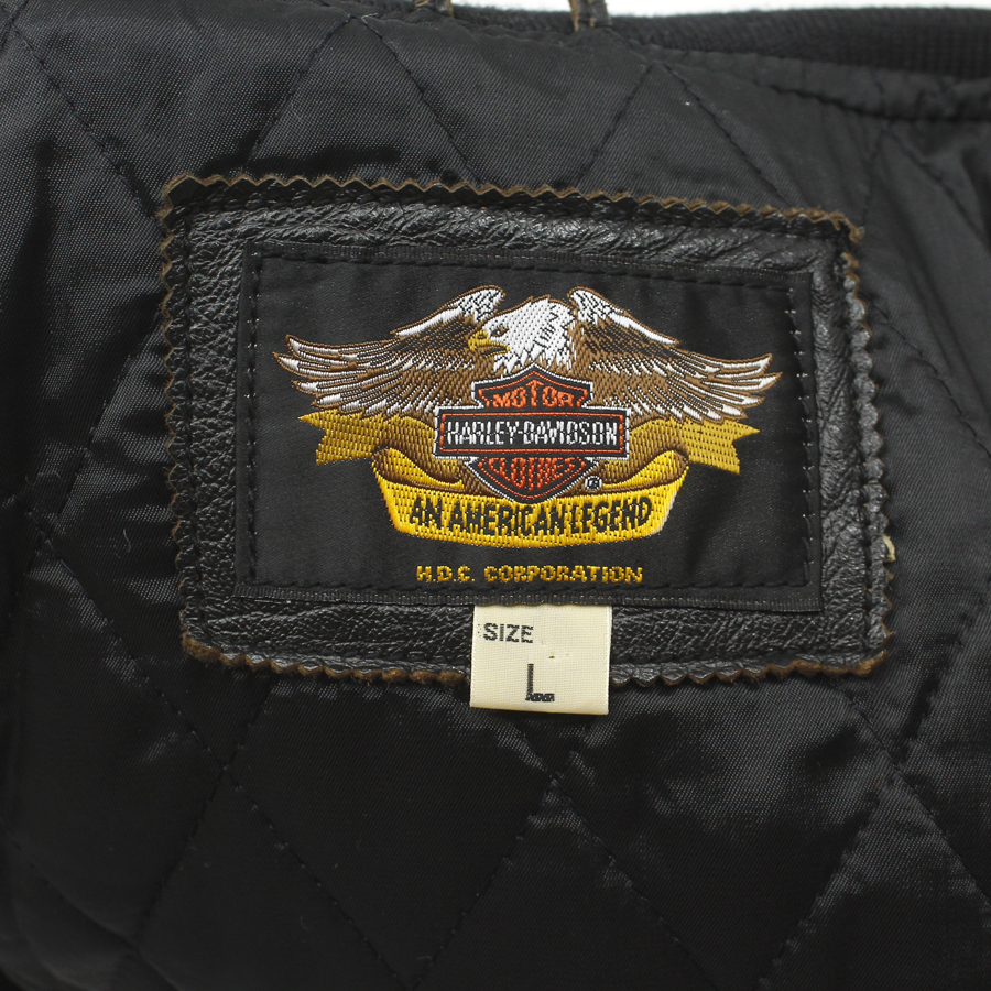 定価8万円 美品 HARLEY-DAVIDSON ハーレーダビッドソン 羊革 オール