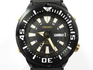 セイコー 4R36-00N0 自動巻き デイデイト カモフラ メンズ腕時計 希少