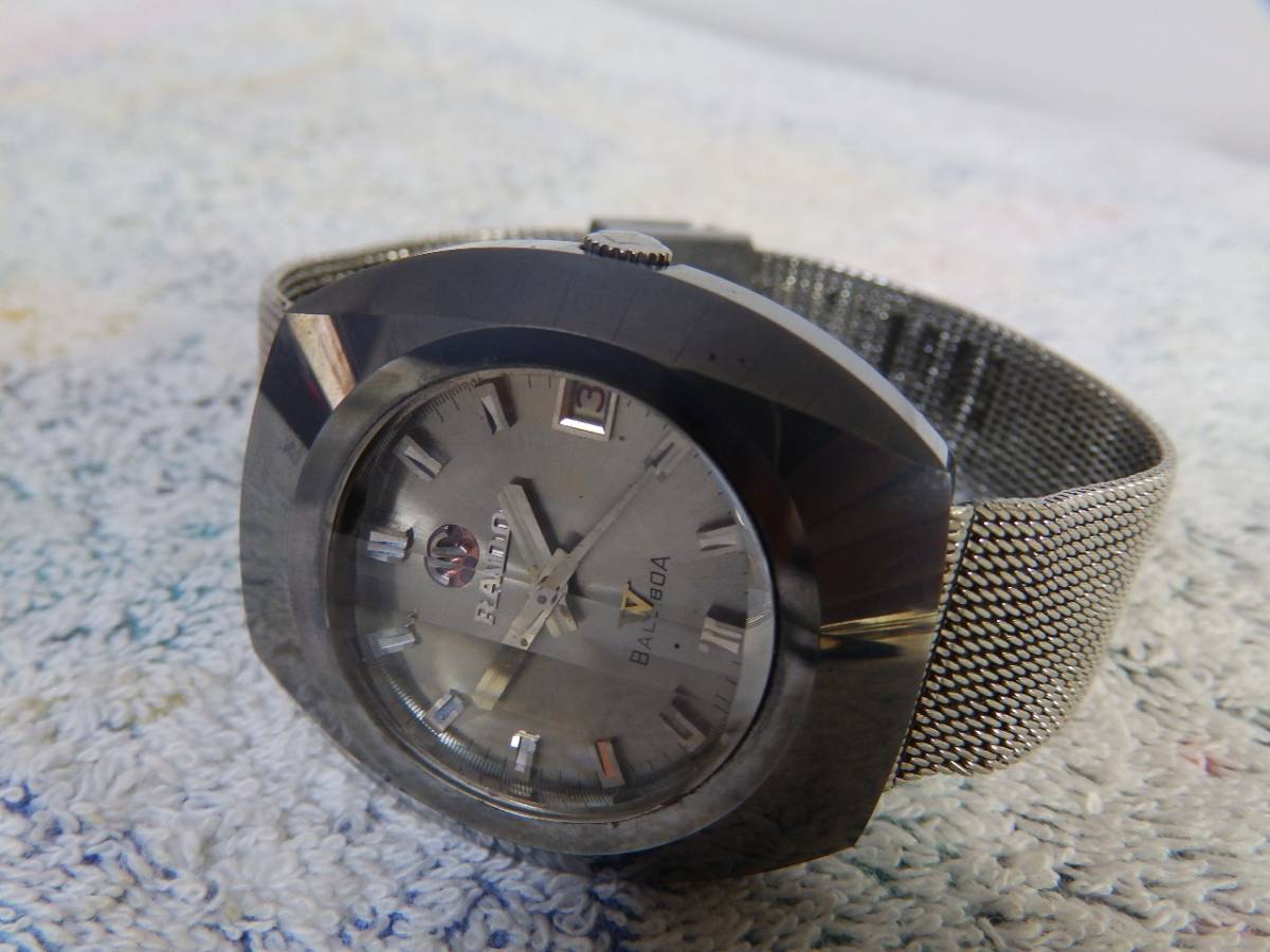 ラドー RADO BALBOA バルボア 腕時計 メンズ 自動巻き デイト V 自動巻 