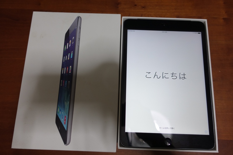 Apple iPad mini2 Wi-Fi Cellular 128GBモデル ME836J/A iOSバージョン10.3.3 ソフトバンク
